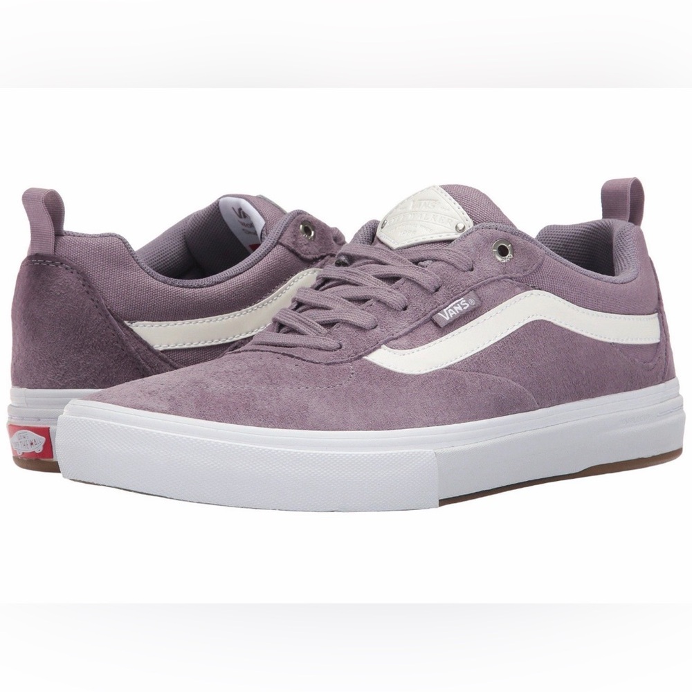Vans Kyle walker Suede Shoes purple dawn sz 10